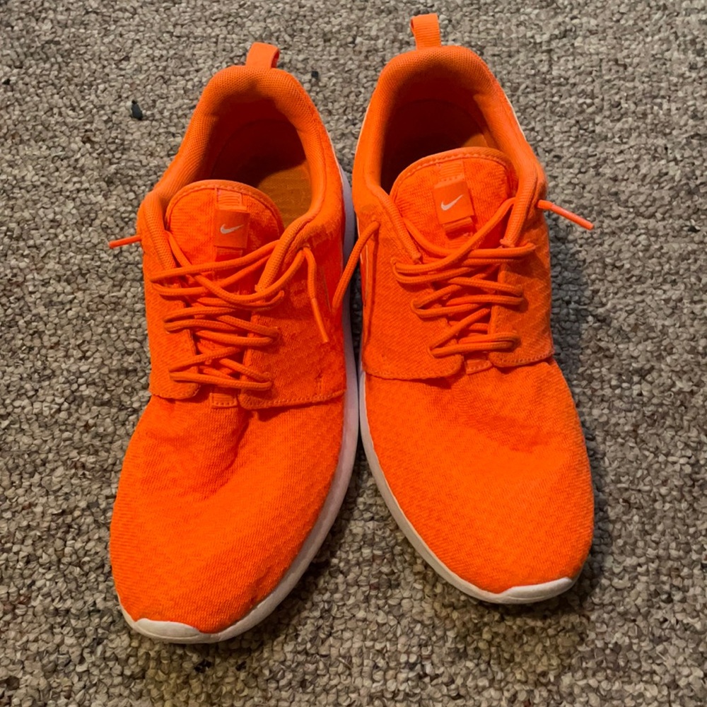 Orange Nikes